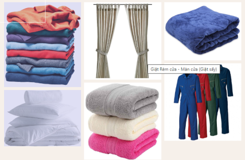Các khu công nghiệp giặt ủi Ahawash cung cấp dịch vụ