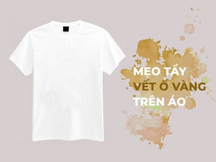 Cách Loại Bỏ Các Vết Bẩn Nách Màu Vàng