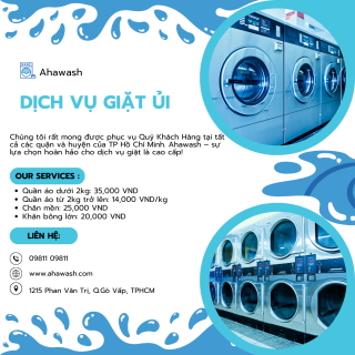 Dịch vụ giặt là Uy Tín nhất Sài Gòn
