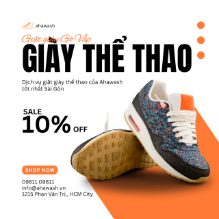 Dịch vụ giặt giày thể thao tốt nhất Gò Vấp