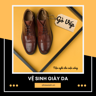 Vệ sinh giày da cao cấp tại Sài Gòn TPHCM