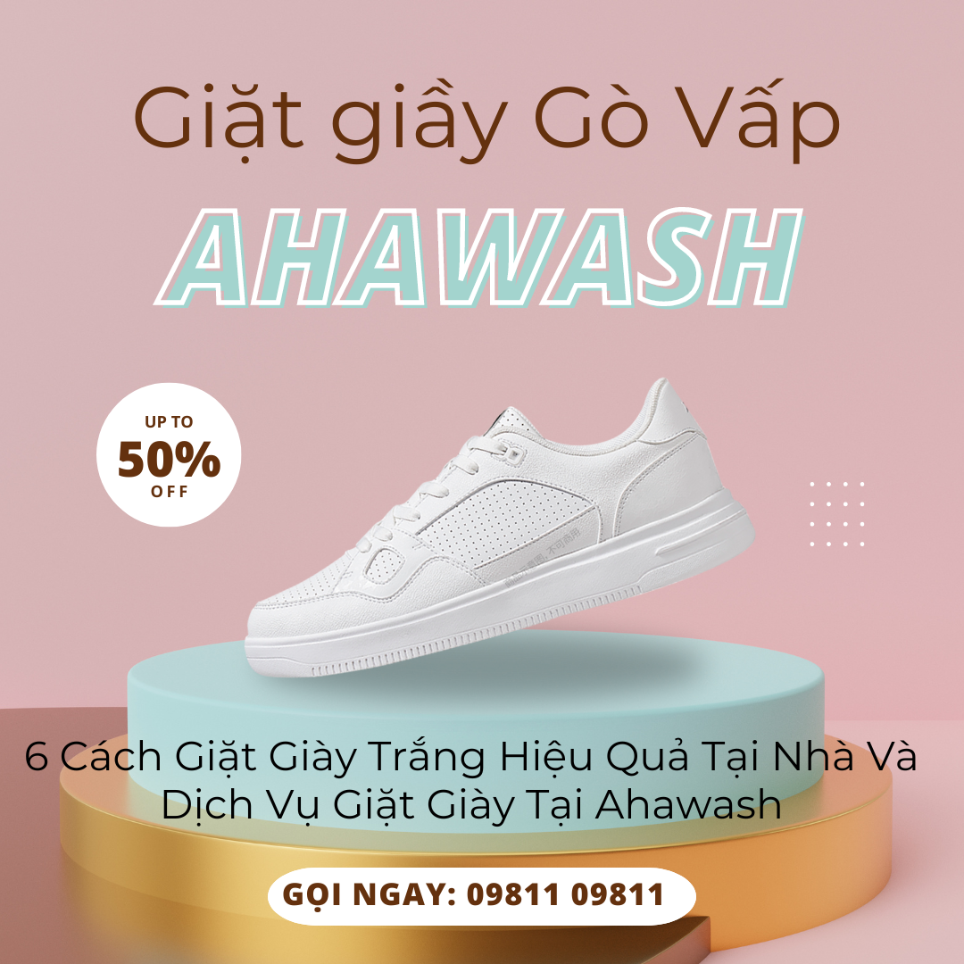 Cách diặt giày trắng hiệu quả tại nhà Và Dịch Vụ Giặt Giày ở Gò Vấp Sài Gòn