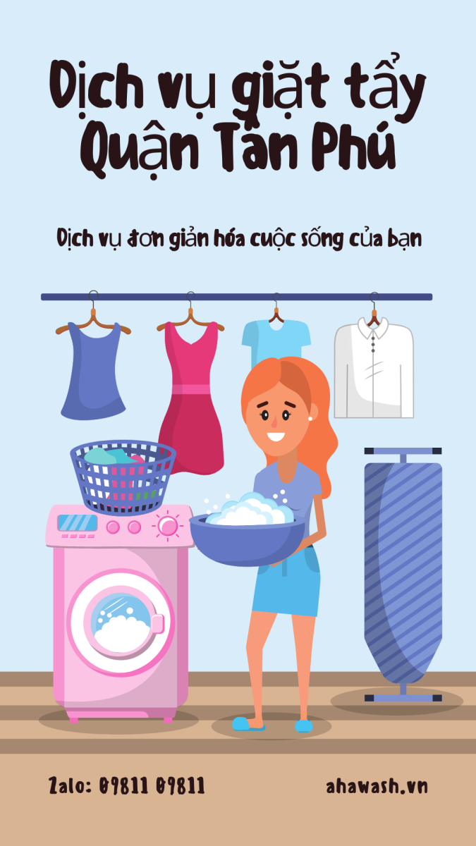 Dịch Vụ Giặt Tẩy Tại Quận Tân Phú