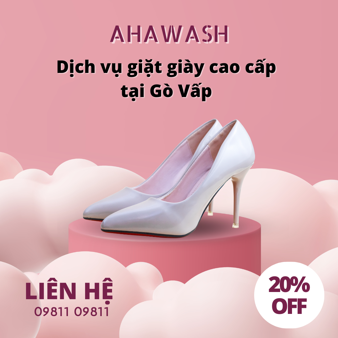 Cách vệ sinh giày cao gót hiệu quả và Dịch vụ giặt giày giá tốt tại Gò Vấp