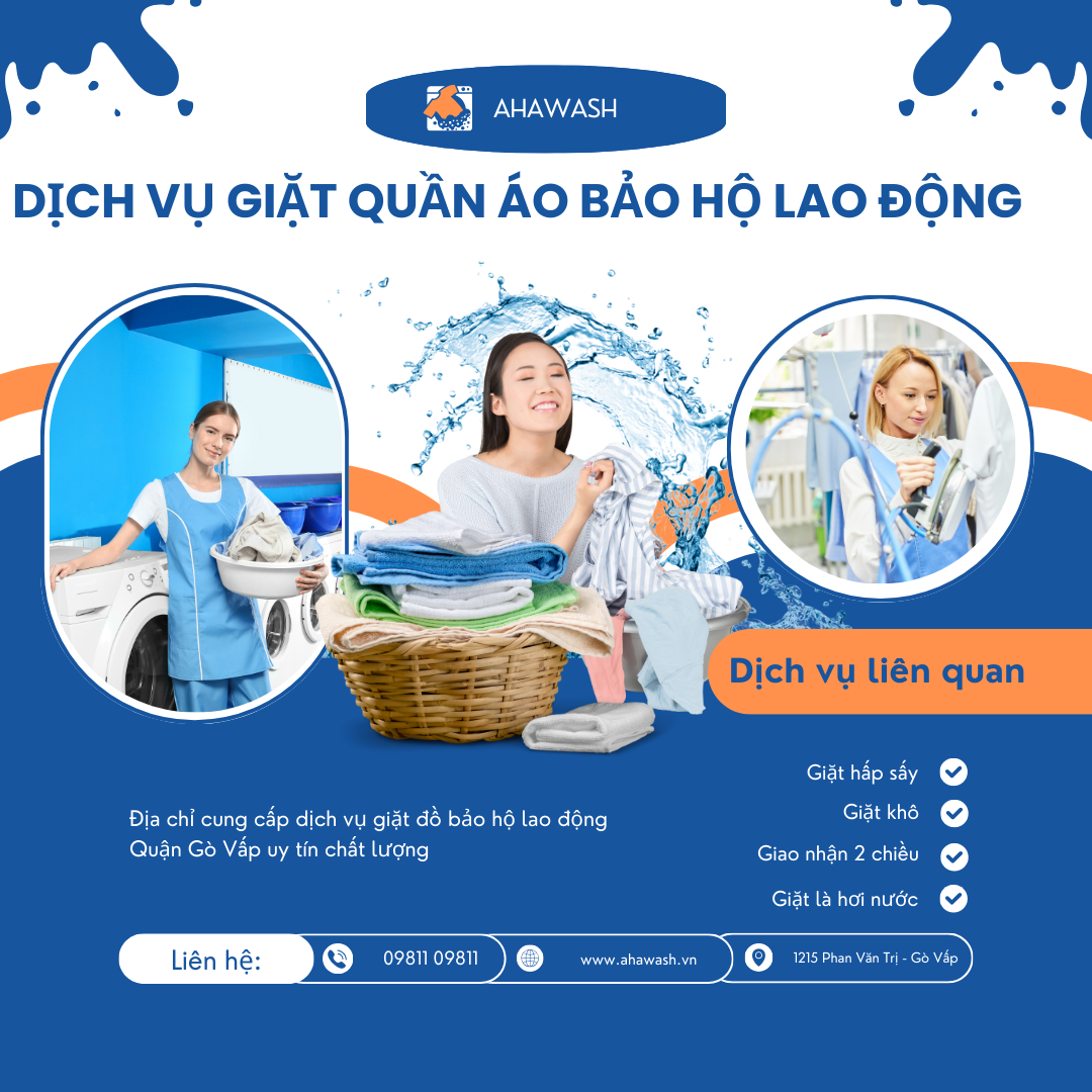 Địa chỉ cung cấp dịch vụ giặt đồ bảo hộ lao động Quận Gò Vấp uy tín chất lượng