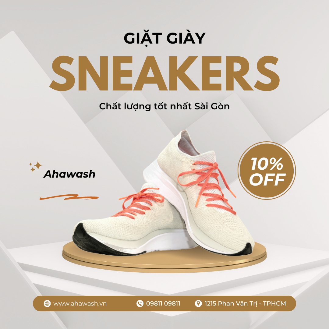 Giặt Giày Sneakers ở Sài Gòn tốt nhất