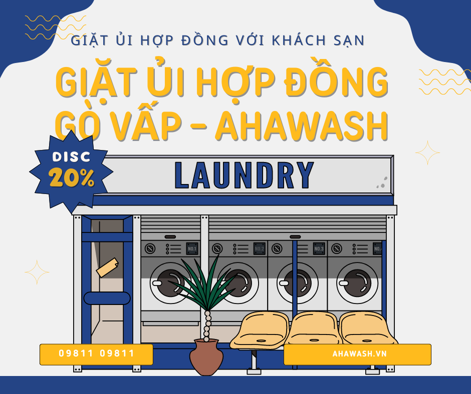 Giặt Khăn Tắm Hợp Đồng Với Khách Sạn của Ahawash ở Gò Vấp