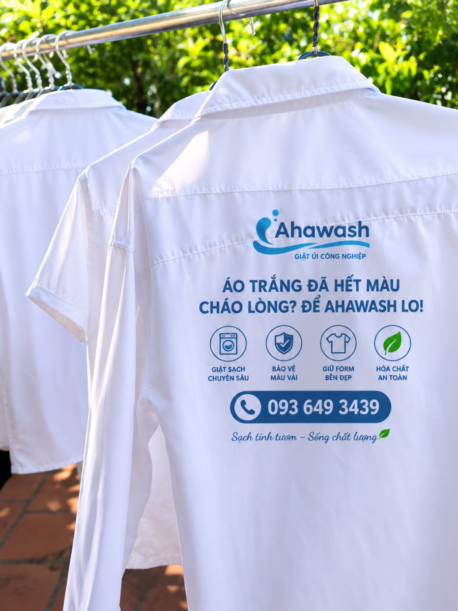 Cách giữ logo và màu đồng phục bền đẹp sau nhiều lần giặt